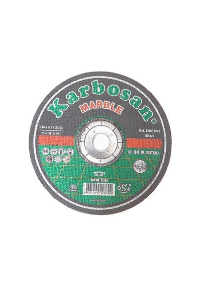 Karbosan 230x3.2x22 Mermer Kesici