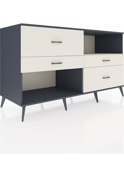 Kronos Konsol Tek Raflı 4 Çekmeceli 176x59x99 Antrasit-aytaşı Antrasit-aytaşı Kronos Konsol Tek Raflı 4 Çekmeceli 176x59x99 Antrasit-aytaşı Antrasit-aytaşı