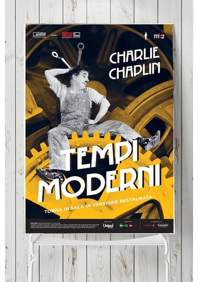 Modern Times-asri Zamanlar Film Afişi Poster 2 60x90 Cm