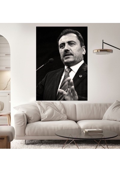 Muhsin Yazıcıoğlu V2 Cafe Restorant Dükkan Dekarasyon Kanvas Tablo