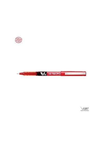 Pilot V5 Hi-Tecpoint Iğne Uç 05 Kalem Ürü 12'li Pk Kırmız