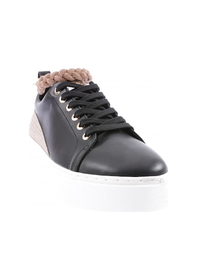 Dgn Es851-23y Kadin Kalin Taban Halhal Detayli Silver Taşli Sneakers Ayakkabi ES851-2007-R1534 Siyah Dgn Es851-23y Kadin Kalin Taban Halhal Detayli Silver Taşli Sneakers Ayakkabi ES851-2007-R1534 Siyah