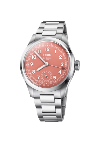 Oris Big Crown Pointer Date Calibre 403 40 Mm Otomatik Saat 01 40 Pembe 30393794