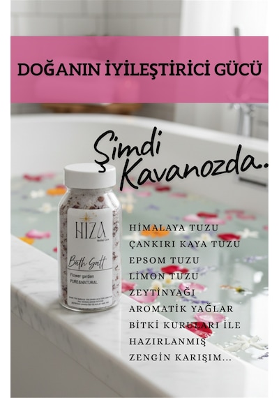Doğal Yağ İçerikli Flower Garden Banyo Tuzu 150 Gr 150 Gr Diğer