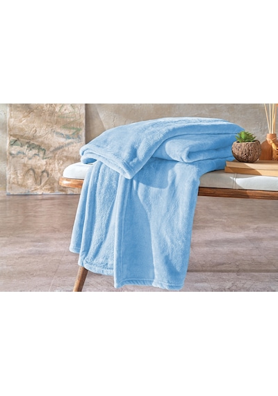 Mulberry Wellsoft Peluş Polar Dört Mevsim Televizyon Battaniyesi Çift Kişilik 220x230