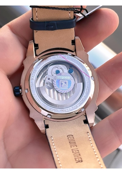 Reward İtalyan Bileklik Hediyeli Deri Kordon Otomatik Mekanizma 5 Atm Erkek Kol Saati W.145529.3 Rose Gold