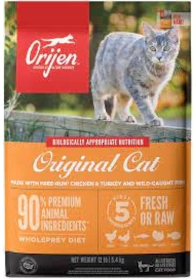 Orijen Cat & Kitten Tahılsız Yavru ve Yetişkin Kedi Maması 5400 G