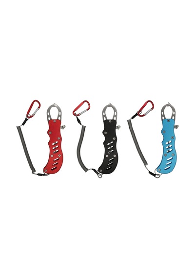 Eurofish Aluminum Grip Metal Balık Tutucu Maşa Siyah