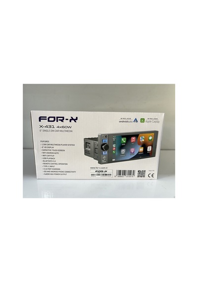 X-431 6 Tek Din Carplay Android Auto Multimedya Ahd Kamera Tüm Araçlara Uygun