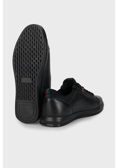Marcomen Hakiki Deri Sneaker Ayakkabı Erkek Ayakkabı 15210397s6 Siyah