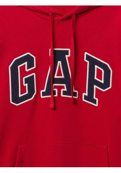 Gap V-frch Ft Heritage Logo Po Snl Erkek Sweatshirt-7987 Kırmızı