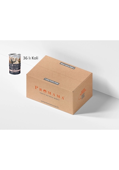 Promama Energy 5000 Yetişkin Biftekli Yaş Konserve Köpek Maması 400 Gr 36'lı Koli