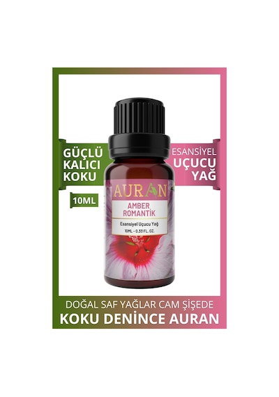 Auran Amber Romantik Esansiyel Uçucu Yağı 10 ML