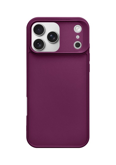Apple iPhone 17 Pro Max Uyumlu Kamera Korumalı Darbeye Dayanıklı Renk Atmayan Keep Silikon Kılıf Mor