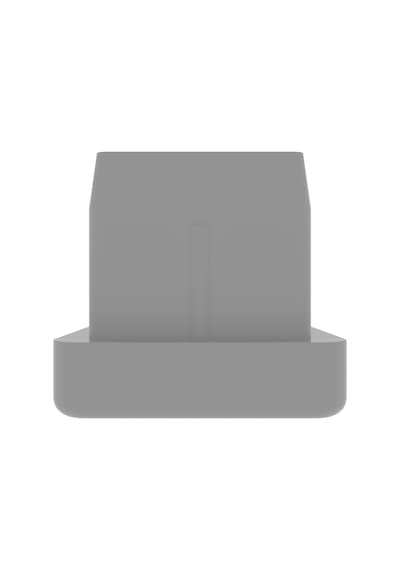Cateksss 15x15 Mm Düz İç Profil Tapası Ral7035 - 34 Lü Paket Gri