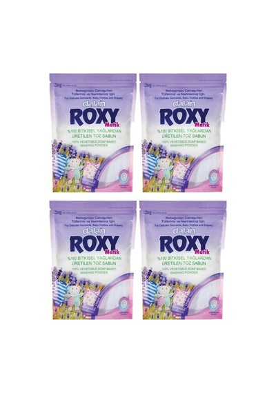Dalan Roxy Bio Clean Matik Sabun Tozu 800 Gr Lavanta Bahçesi 4'lü Set 104 Yıkama