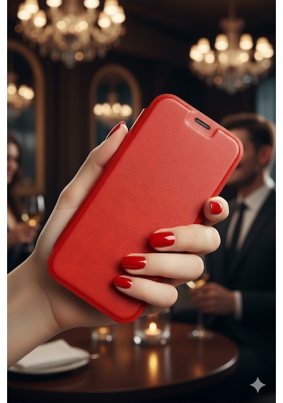 Vivo V30 Lite Kılıf Kamera Korumalı İçi Kadife İnce Yapılı Kapaklı Standlı Kartlıklı Deri Kapak
