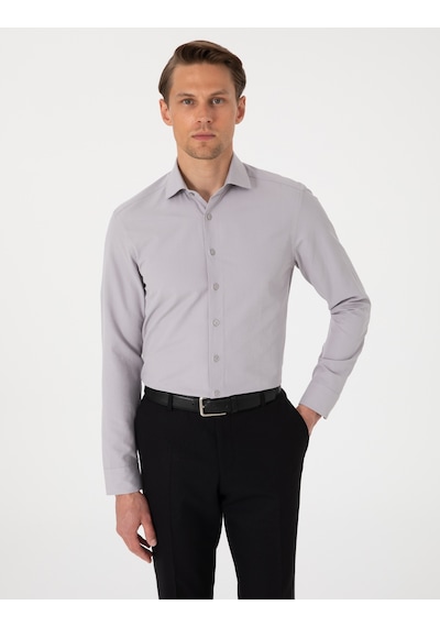 Pierre Cardin Erkek Gri Gömlek Desenli 50307108-vr024 Gri