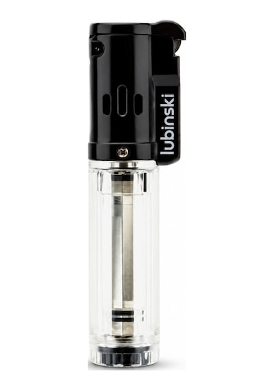 Lubinski Cigar Basic Slim Tek Torch Puro Çakmağı Beyaz Lb-208
