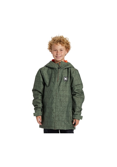 Dc Basıs Prınt Youth Jacket Yeşil