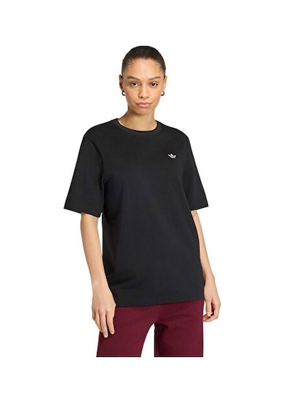 Adidas Trefoıl Essentıals Loose Tee Kadın Günlük Tişört Kq6723 Siyah