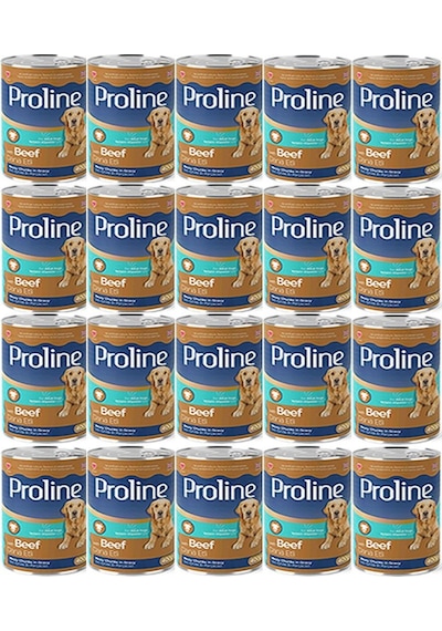 Pro Line Dana Etli Yetişkin Köpek Konservesi 20 x 400 G