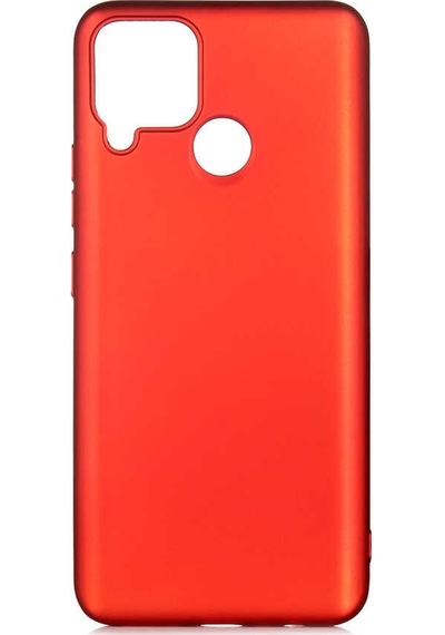 Smcase Realme C15 Kılıf Lüks Mat Silikon
