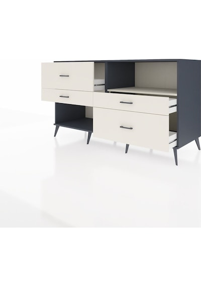 Kronos Konsol Tek Raflı 4 Çekmeceli 176x59x99 Antrasit-aytaşı Antrasit-aytaşı Kronos Konsol Tek Raflı 4 Çekmeceli 176x59x99 Antrasit-aytaşı Antrasit-aytaşı