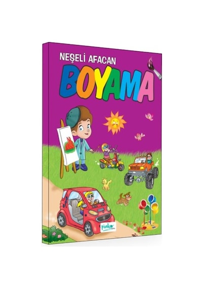 Neşeli Afacan Boyama - Qhdh-612349