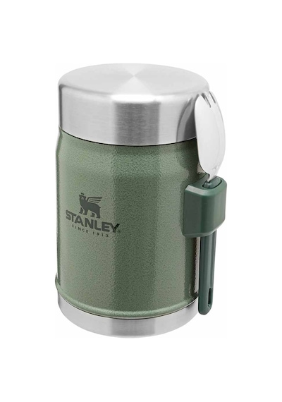 Stanley Klasik Paslanmaz Çelik Yemek Termosu Kaşıklı 0,40 Lt - Hammertone Green