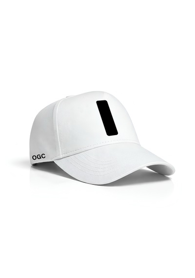 Ogc I Harfi Unisex Şapka Beyaz