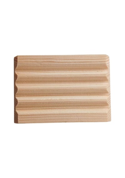 Dyris Doğal Masif Ahşap Sabunluk, 10x7 Cm, Kaymaz Tasarım, Banyo Ve Mutfak İçin Çok Renkli
