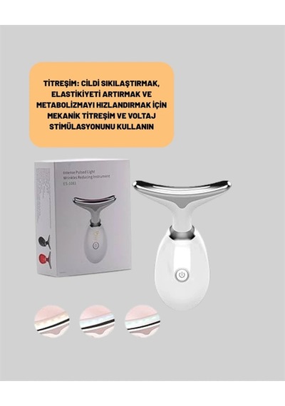 Şarjlı Akıllı Cilt Temizleme Ve Nemlendirme Cihazı 500 Mah, Otomatik Kapanma Ve Ems Modlu