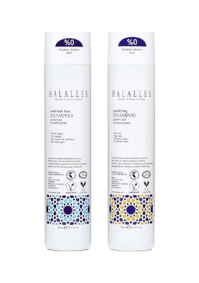 Saç Dökülmesine Karşı Şampuan Işlemsiz Yağlı Saçlar Sülfatsız &amp Amp Vegan Formül 2 X 300 Ml