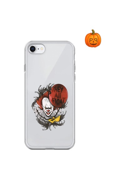 Dali Design Apple Uyumlu iPhone 6 Şeffaf Kılıf Horror 1 Tasarımlı