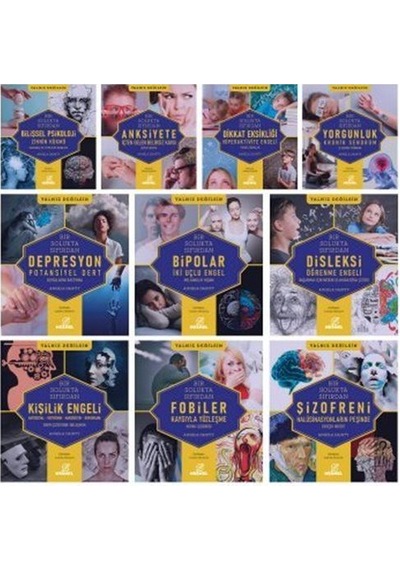 Terapi Seti 10 Kitap Takım / Bir Solukta Sıfırdan / Angela D...