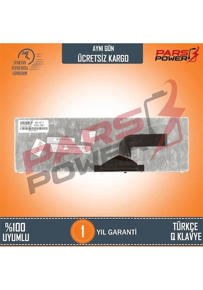 Asus Uyumlu N61DA, N61JA, N61JQ, N61JV Notebook Klavye (Siyah TR) ( Pars power ) Siyah - Çerçeveli 305874