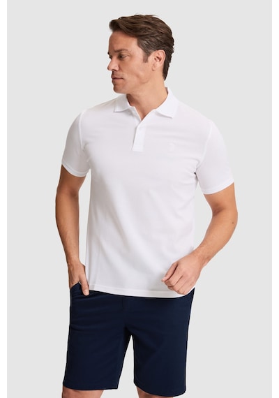 U.s. Polo Assn. Erkek Beyaz Tişört Basic 50324938-vr013