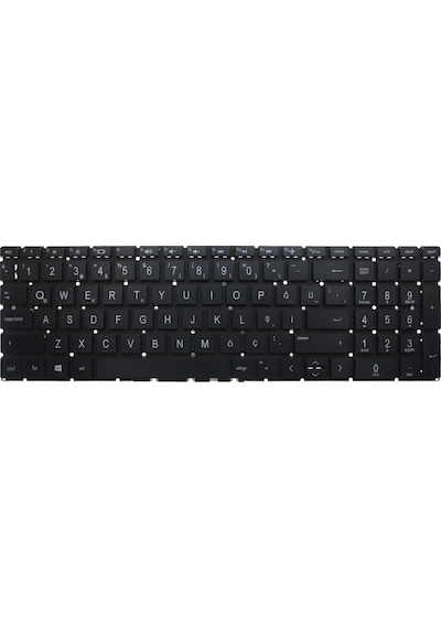 Siyah-ışıksız, Notebook Klavye - Hp Pavilion 250 G7 1f3m9ea, Tpn-q229 Muadili İle Uyumlu