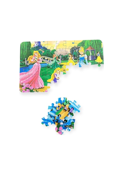 Ahşap Princess Mini Puzzle 4 Yaş 54 Parça