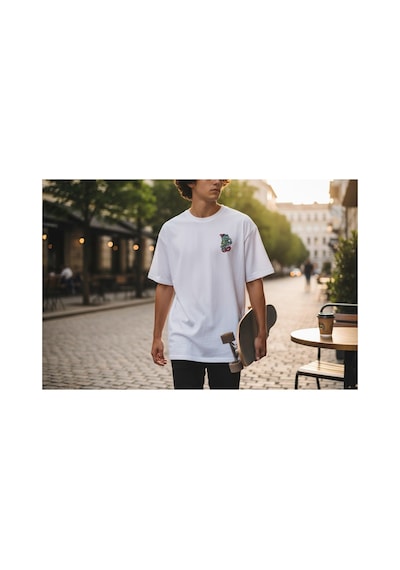 Urbantrendstore Unisex Baskılı Casual Sade Basic Yazlık Beyaz Tshirt Oversize Fit Rahat Geniş Salaş T-shirt Günlük Tişört Beyaz Urbantrendstore Unisex Baskılı Casual Sade Basic Yazlık Beyaz Tshirt Oversize Fit Rahat Geniş Salaş T-shirt Günlük Tişört Beyaz