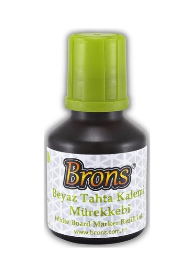 Açık Yeşil Yazı Tahta Kalem Mürekkebi 30 ml 1 Adet Brons Tahta Kalemi Mürekkebi 1 Adet
