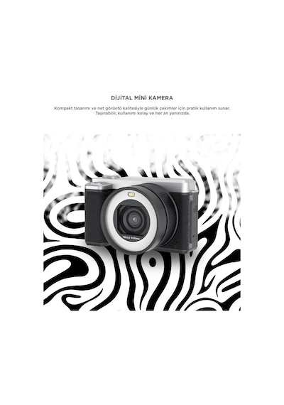 Torima CMR45 Dijital Mini Fotoğraf Video Kamera Siyah
