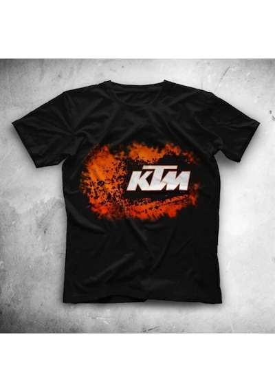 Startmore Adrift Ktm Siyah Unisex Tişört T-shirt Siyah