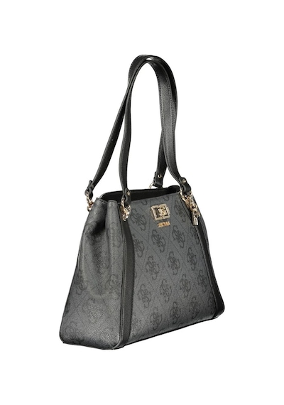Guess Karnilla Logo Kadın Omuz Çantası Hwos9901220 Antrasit