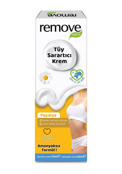 Remove Care Tüy Sarartıcı Krem Amonyaksız 70+35 Ml - 6 Adet Tarı