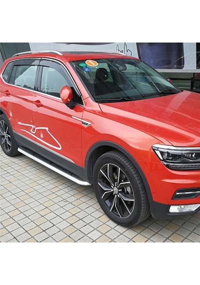 Volkswagen Tıguan Yan Basamak Koruma 2016- Sıde Step Oem Style