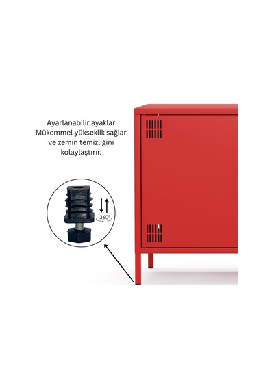 Pera Tv Ünitesi, Tv Dolabı,2 Kapaklı, Açık Raflı 130,50 X 40 X 64,50 Cm Ral 3020 Kırmızı Pera Tv Ünitesi, Tv Dolabı,2 Kapaklı, Açık Raflı 130,50 X 40 X 64,50 Cm Ral 3020 Kırmızı