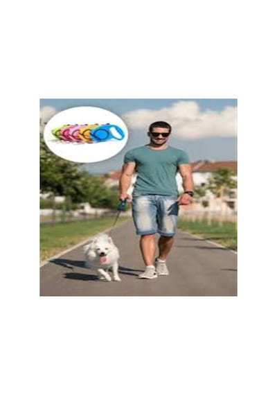 Otomatik Uzayan Köpek Tasması 3 Metre Renkli