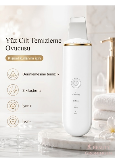 Concord Renora Ultrasonik Spatula Yüz Siyah Nokta Temizleme Aleti 2 Yıl Garantili Sm-15